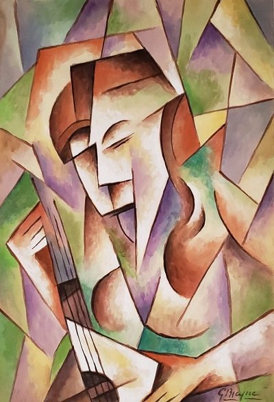 George Braque. Watercolor and gouache on paper. (1 of 2)