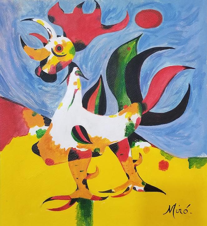 Joan Miro (1893-1983)- Spanish Painter, sculptor ad (1 of 1)