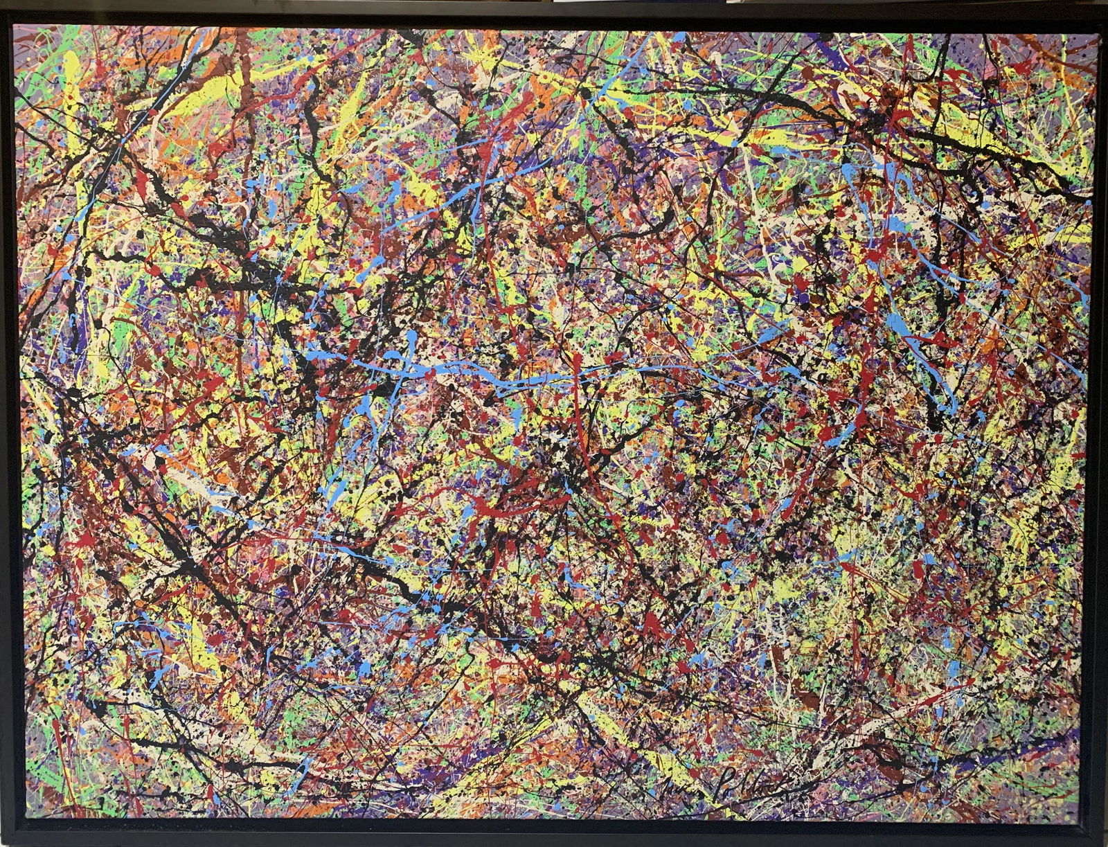Jackson Pollock.  an American , painter and a major (1 of 2)