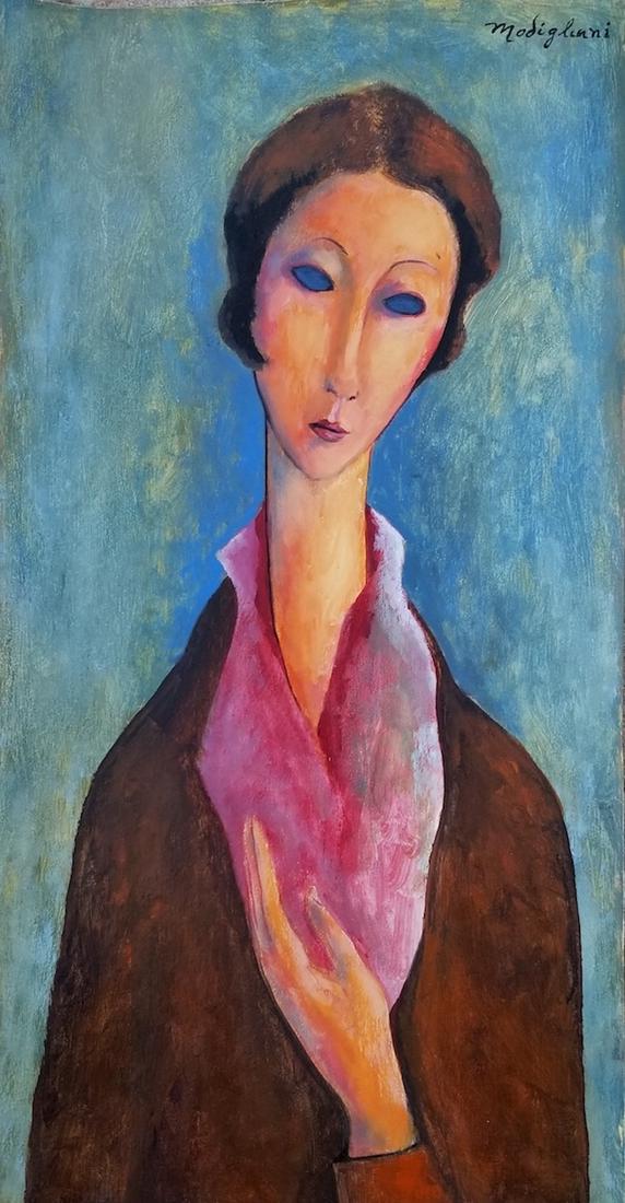 Amedeo Modigliani was an Italian Jewish painter and (1 of 1)