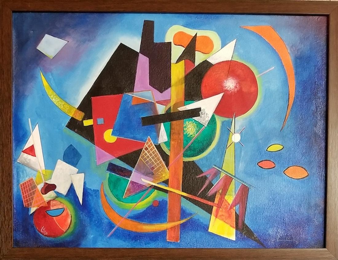 Wassily Wassilyevich Kandinsky was a Russian painter: Wassily Wassilyevich Kandinsky was a Russian painter and art theorist. He is credited with painting one of the first recognized purely abstract works. Born in Moscow, Kandinsky spent his childhood in 