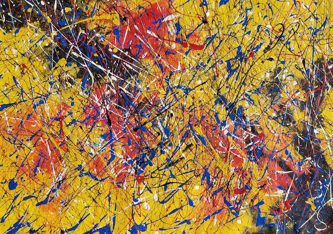 Jackson Pollock.  an American , painter and a major (1 of 2)