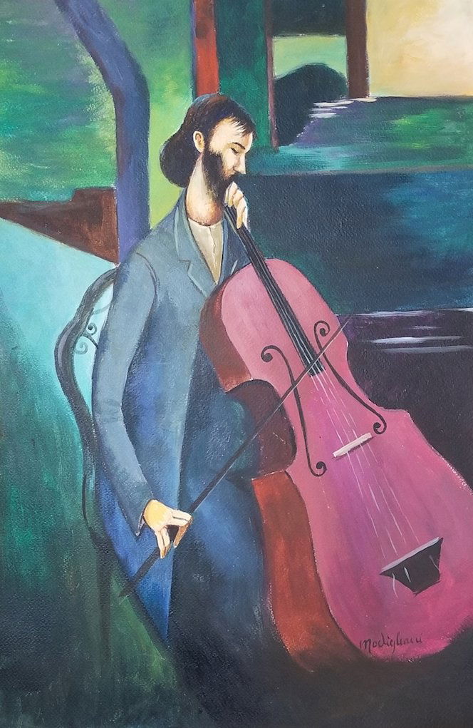 Amedeo Modigliani was an Italian Jewish painter and (1 of 2)