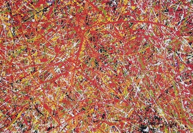 Jackson Pollock.  an American , painter and a major fig (1 of 2)