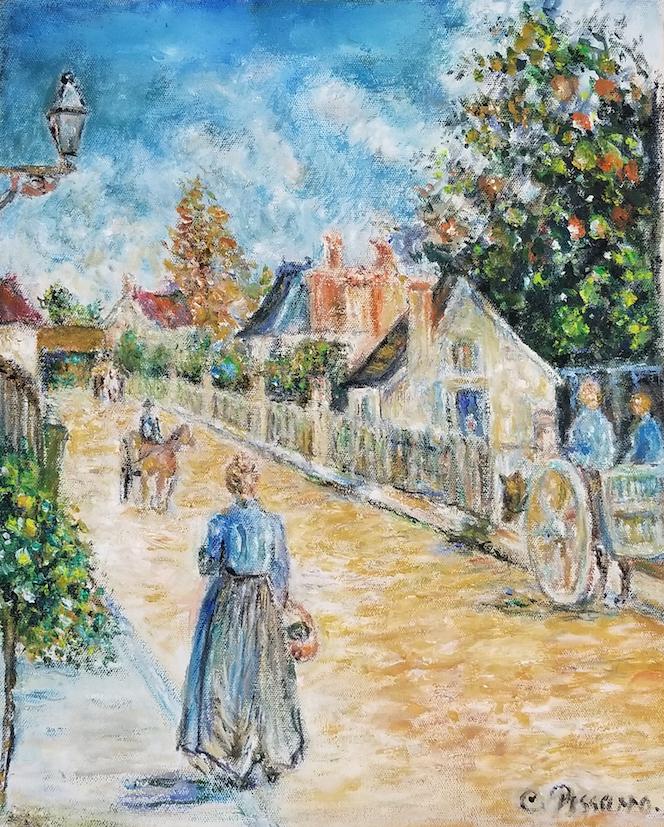 Old Master ,Camille Pissarro was a Danish-French Impres: Old Master ,Camille Pissarro was a Danish-French Impressionist and Neo-Impressionist painter born on the island of St Thomas. His importance resides in his contributions to both Impressionism and Post