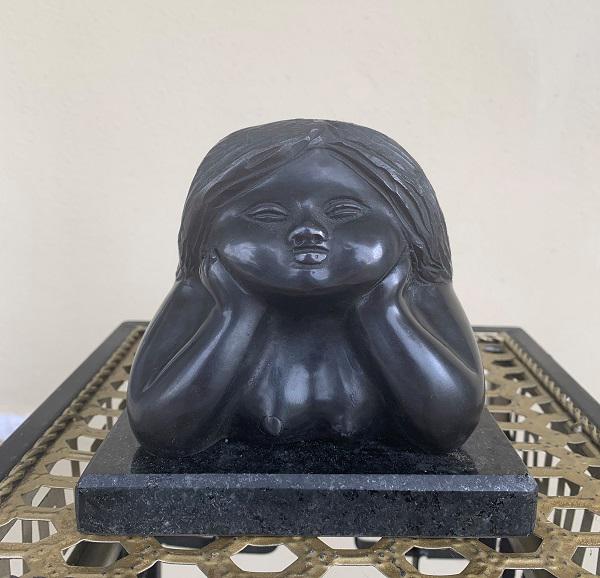 FERNANDO BOTERO. BRONZE SCULPTURE.    PUPIS. (1 of 3)