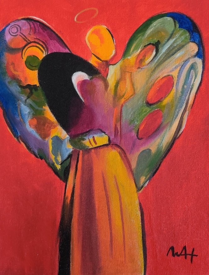 Peter Max is a German-American artist known for using: Peter Max is a German-American artist known for using bright colours in his work. Works by Max are associated with the visual arts and culture of the 1960s, particularly psychedelic art and pop art.At