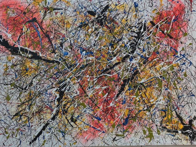 Jackson Pollock.  an American , painter and a major (1 of 2)