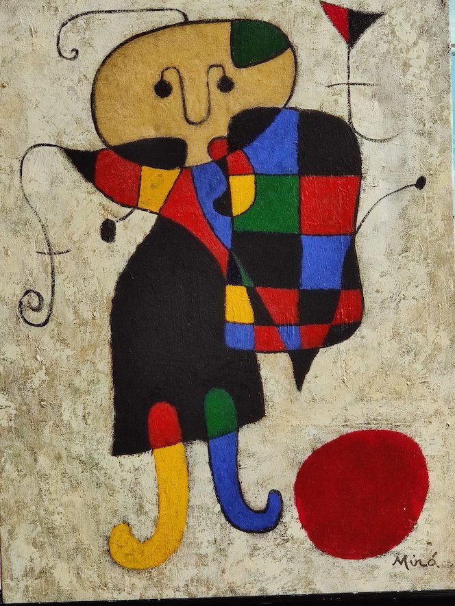Consignment Joan Miro .(1893-1983)- Spanish Painter, (1 of 3)