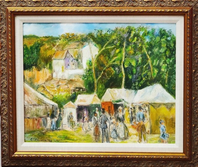 Old Master ,Camille Pissarro was a Danish-French Impres: Old Master ,Camille Pissarro was a Danish-French Impressionist and Neo-Impressionist painter born on the island of St Thomas. His importance resides in his contributions to both Impressionism and Post