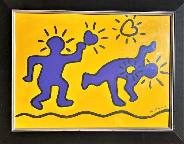 KEITH HARING. was born on May 4, 1958 in Reading,: KEITH HARING. was born on May 4, 1958 in Reading, Pennsylvania, and was raised in nearby Kutztown, Pennsylvania. He developed a love for drawing at a very early age, learning basic cartooning skills f