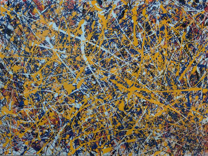 Jackson Pollock.  an American , painter and a major (1 of 2)