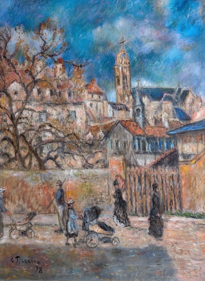 Old Master ,Camille Pissarro was a Danish-French: Old Master ,Camille Pissarro was a Danish-French Impressionist and Neo-Impressionist painter born on the island of St Thomas. His importance resides in his contributions to both Impressionism and Post