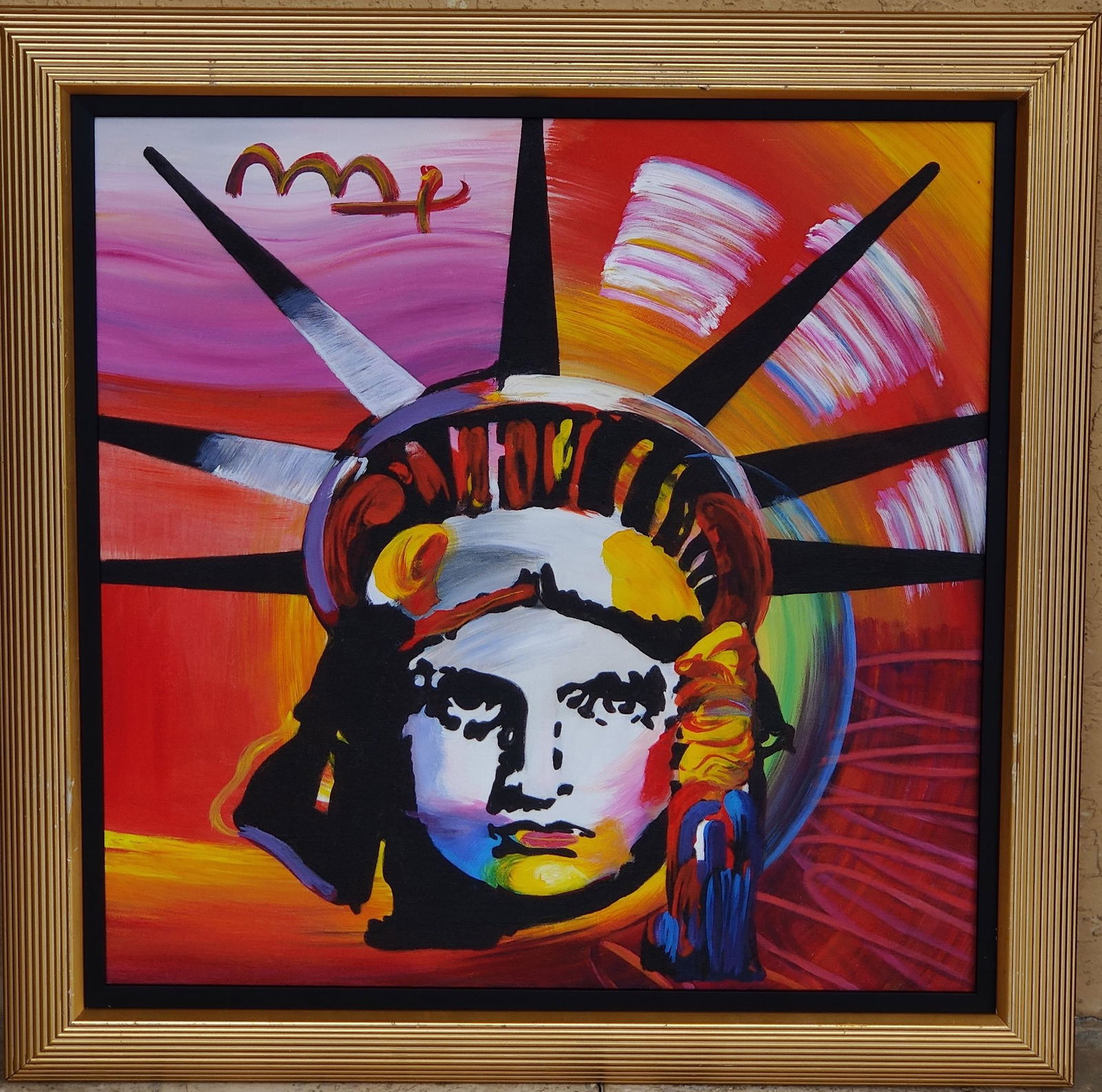 Consignment Peter Max (born in Germany in 1937)is a (1 of 2)