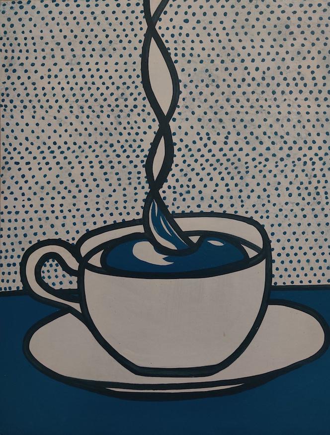 Roy lichtenstein ,Original , was born in New York City (1 of 2)