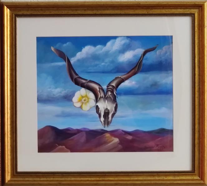 Georgia  O'Keeffe 1887-1986 . was an American artist. (1 of 2)