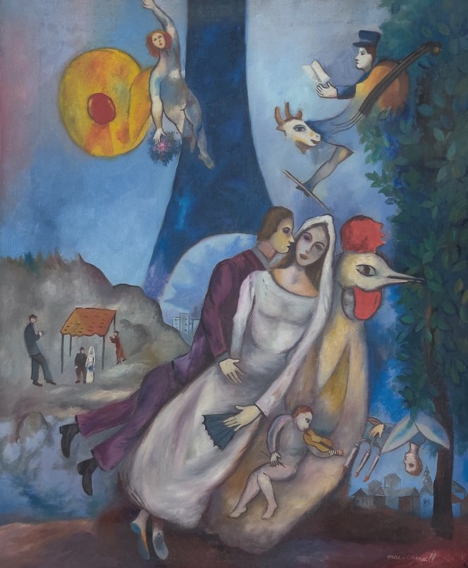 Marc Chagall was a Russian-French artist of Belarusian (1 of 2)