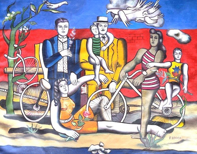 Fernand Leger (French: ; February 4, 1881 _ August 17, (1 of 2)