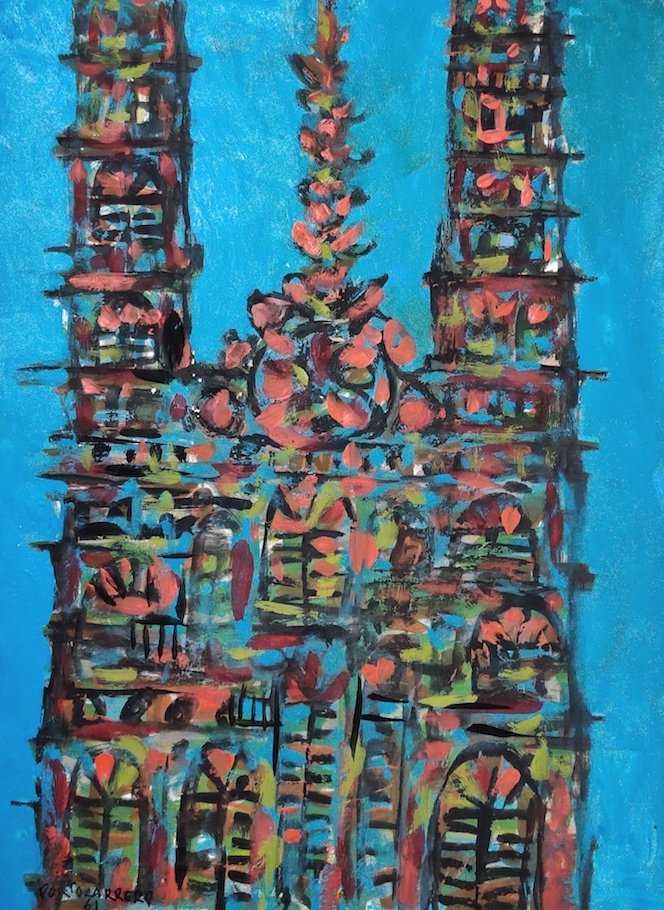 Rene Portocarrero (1912-1986)ORIGINAL Cuban Artist ( (1 of 2)