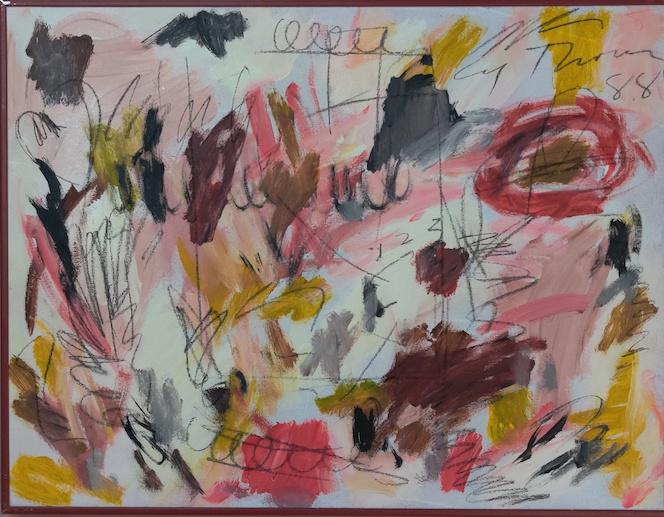 Edwin Parker "Cy" Twombly Jr. was an American painter, (1 of 1)