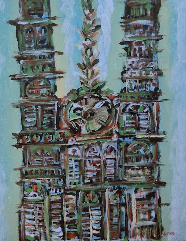 Rene Portocarrero was a Cuban painter whose contour (1 of 2)