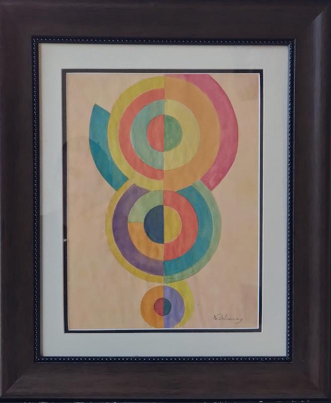 Robert Delaunay was a French artist who, with his wife (1 of 1)