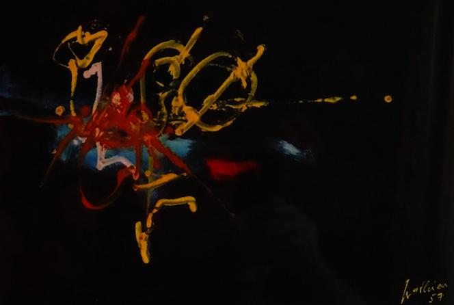 Georges Mathieu (27 January 1921 Boulogne-sur-Mer â€“: Georges Mathieu (27 January 1921 Boulogne-sur-Mer â€“ 10 June 2012 Boulogne-Billancourt) was a French abstract painter, art theorist and member of the AcadÃ©mie des Beaux-Arts in Paris. He is c