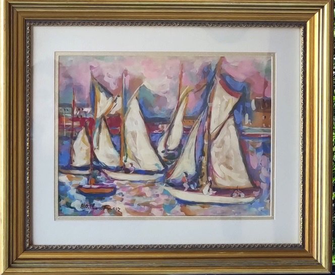Emile Othon Friesz was a French artist known for his: Emile Othon Friesz was a French artist known for his relationship to Fauvism. Friesz, who was born on February 6, 1879 in Le Havre, France, met fellow Modernists Raoul Dufy and Georges Braque while st