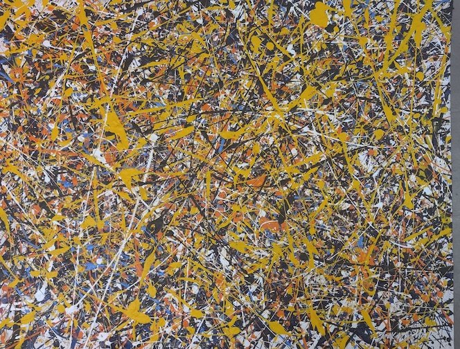 Consignment .Jackson Pollock.  an American , painter (1 of 2)
