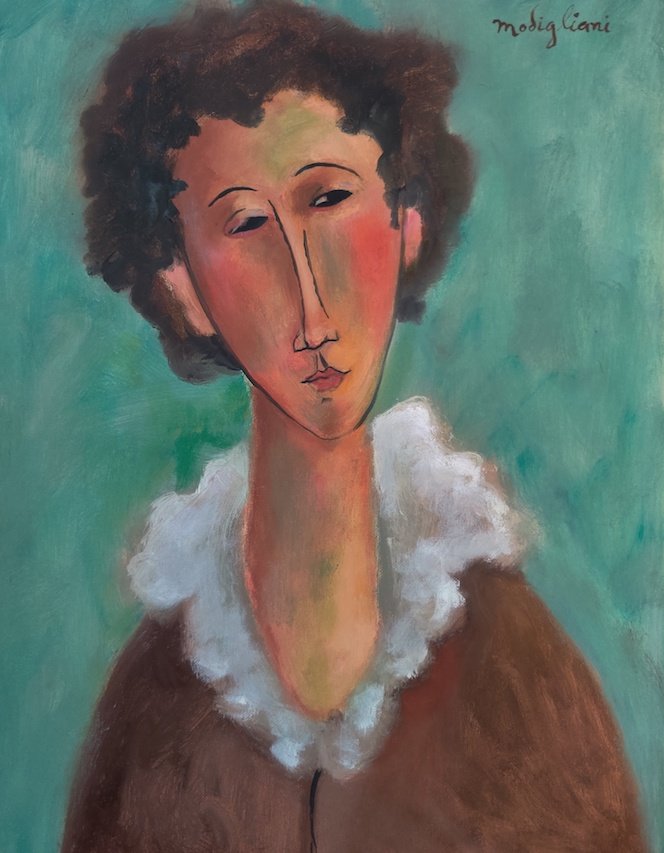 Amedeo Modigliani was an Italian Jewish painter and (1 of 2)