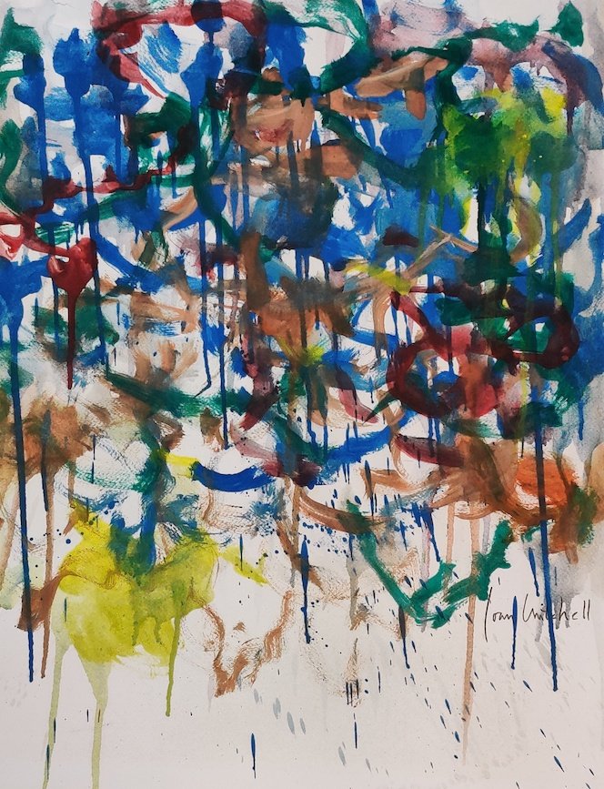 Joan Mitchell was an American "second generation" (1 of 2)