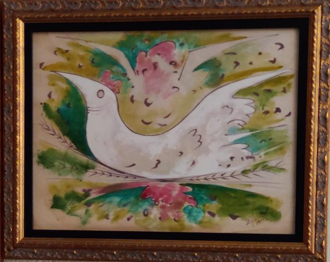 Wilfredo Lam (1902-1982)(attrib)- Celbrate Cuban (1 of 1)