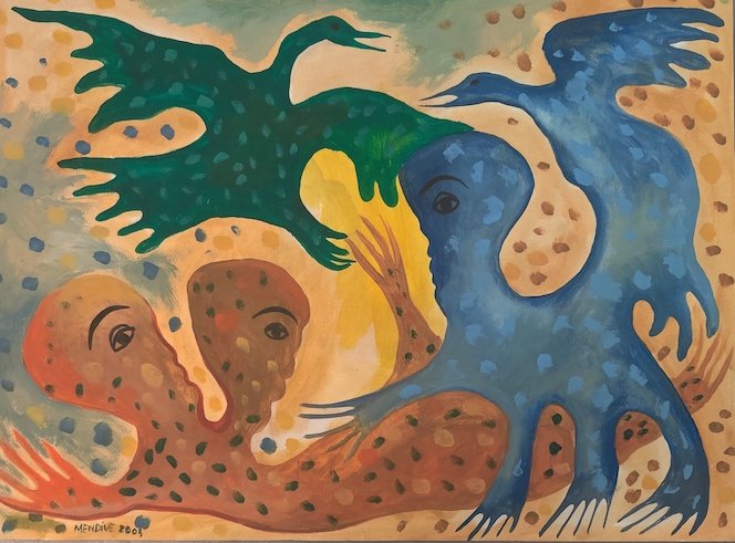 Manuel Mendive ,is one of the leading Afro-Cuban (1 of 2)