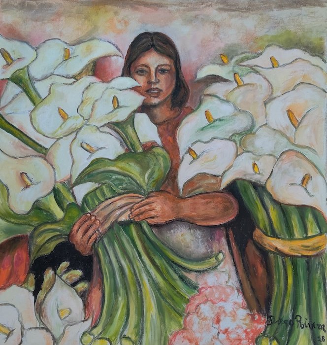 DiEGO RIVERA. . December 8, 1886 â€“ November 24,: DiEGO RIVERA. . December 8, 1886 â€“ November 24, 1957), was a prominent Mexican painter. His large frescoes helped establish the mural movement in Mexican and international art. Between 1922 and
