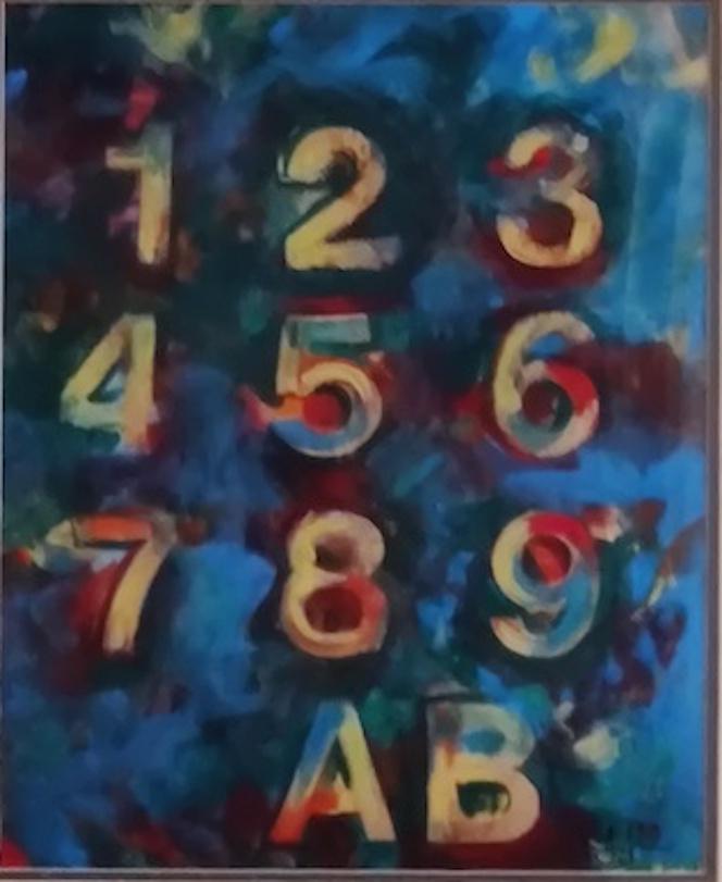 Jasper Johns is an American painter, sculptor and (1 of 1)