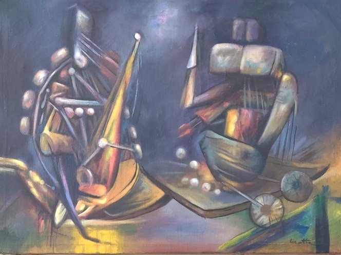 Roberto Matta Echaurren, better known as Roberto Matta, (1 of 2)