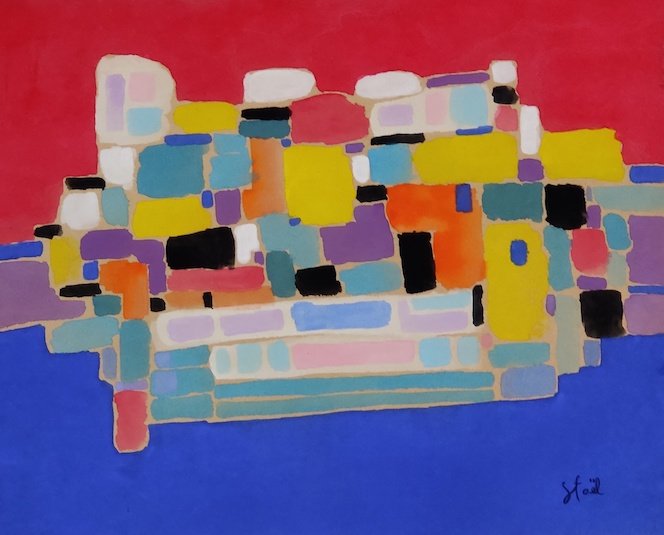 Nicolas de StaÃ«l was a French painter of Russian (1 of 2)