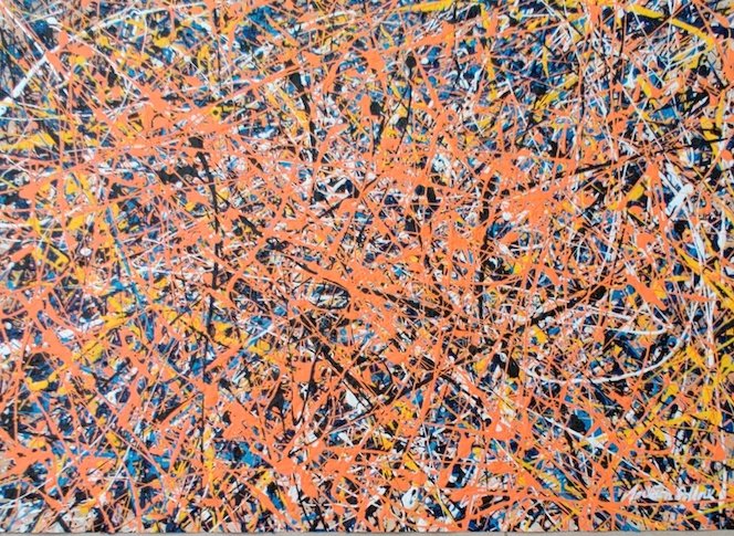 Consignment .Jackson Pollock.  an American , painter (1 of 2)