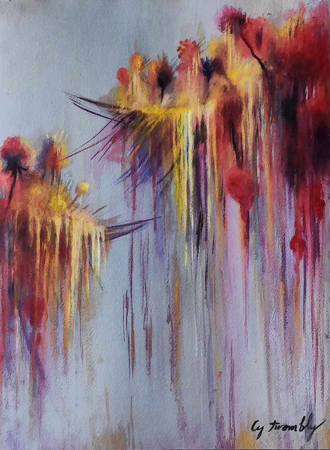 Edwin Parker "Cy" Twombly Jr. was an American painter, (1 of 2)