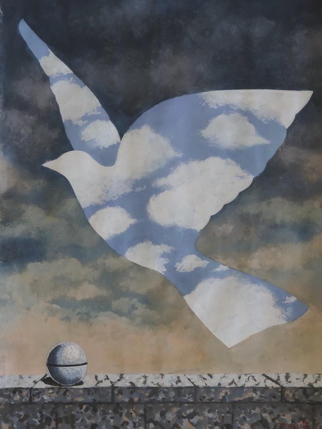 Rene Magritte. ( 1898-1967) was a Belgian-born artist (1 of 1)