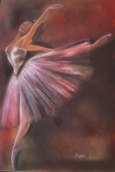 Edgar Degas. Bailarina. Pastel on paper. (1 of 1)