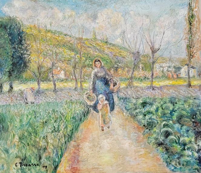 Old Master, Camille Pissarro.In the style of (July 10,: Old Master, Camille Pissarro. (July 10, 1830 - November 13, 1903),in the style of, was a Danish-French Impressionist and Neo-Impressionist painter born on the island of St Thomas. His importance resid