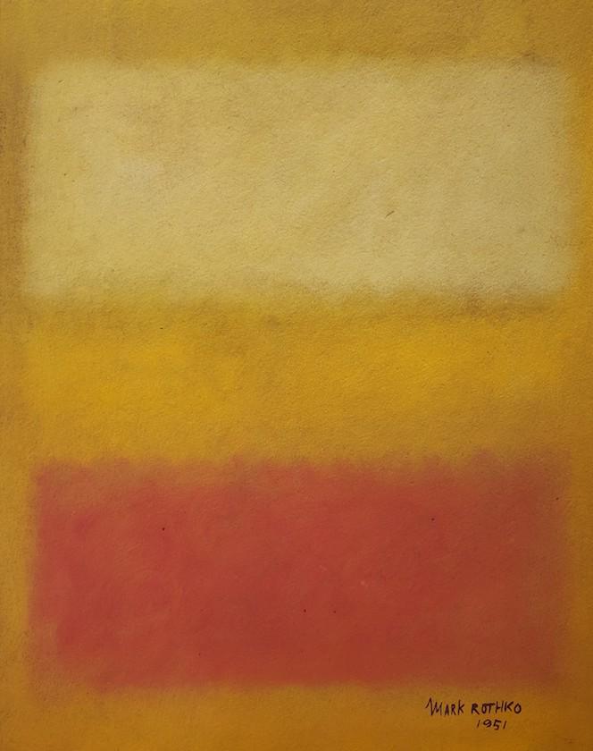 Mark Rothko, in the Style of,born Markus Yakovlevich Rothkowitz, was an American abstract painter of: Mark Rothko, in the Style of,born Markus Yakovlevich Rothkowitz, was an American abstract painter of Latvian Jewish descent. He is best known for his color field paintings that depicted irregular and