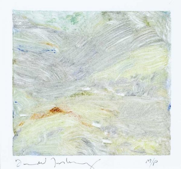 Donald Teskey RHA (b.1956): BALLYGLAS, NORTH MAYO, 2000 monoprint signed in the margin lower left; inscribed 'm/p' lower right 17 by 19cm., 6.75 by 7.5in. This is one of a small number of monoprints made by the artist in 2000 in