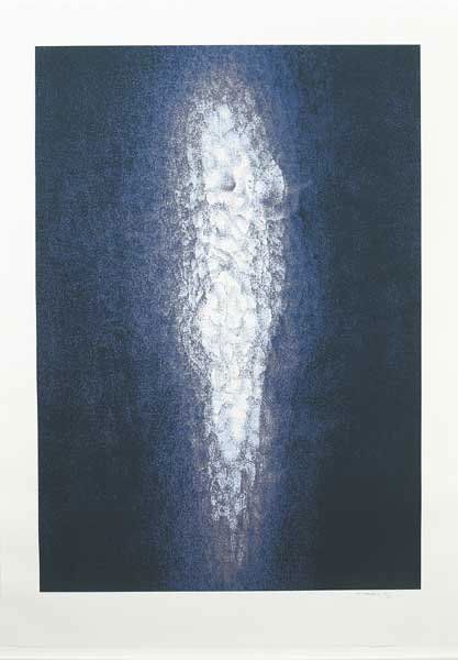 Louis le Brocquy HRHA (b.1916): HUMAN IMAGE VII, 2005screenprint (no. 8 from an edition of 75)signed and numbered in pencil in the lower right margin; with Taylor Galleries exhibition label on reverse86 by 61cm., 34 by 24in.Provenan