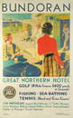 1932 Great Northern Railway Travel Poster