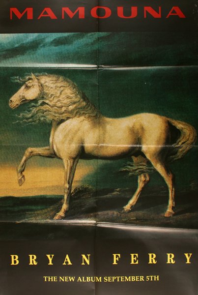 Bryan Ferry and Roxy Music. Promotional posters for the: Two four-sheet-sized posters. 60 x 40in. (152.40 x 101.60cm)