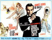 From Russia With Love, British Quad poster.