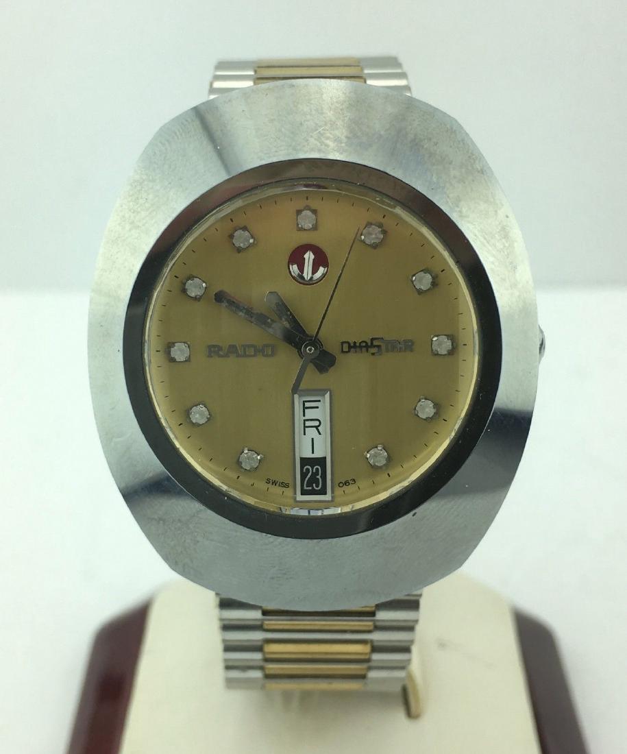 Rado 18k gold store and jewel watersealed 3atm