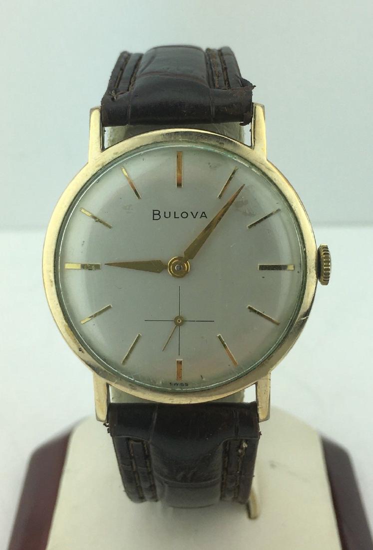 Bulova M3 Watch 10kRGP Bezel